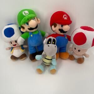Super Mario Plushie Lot